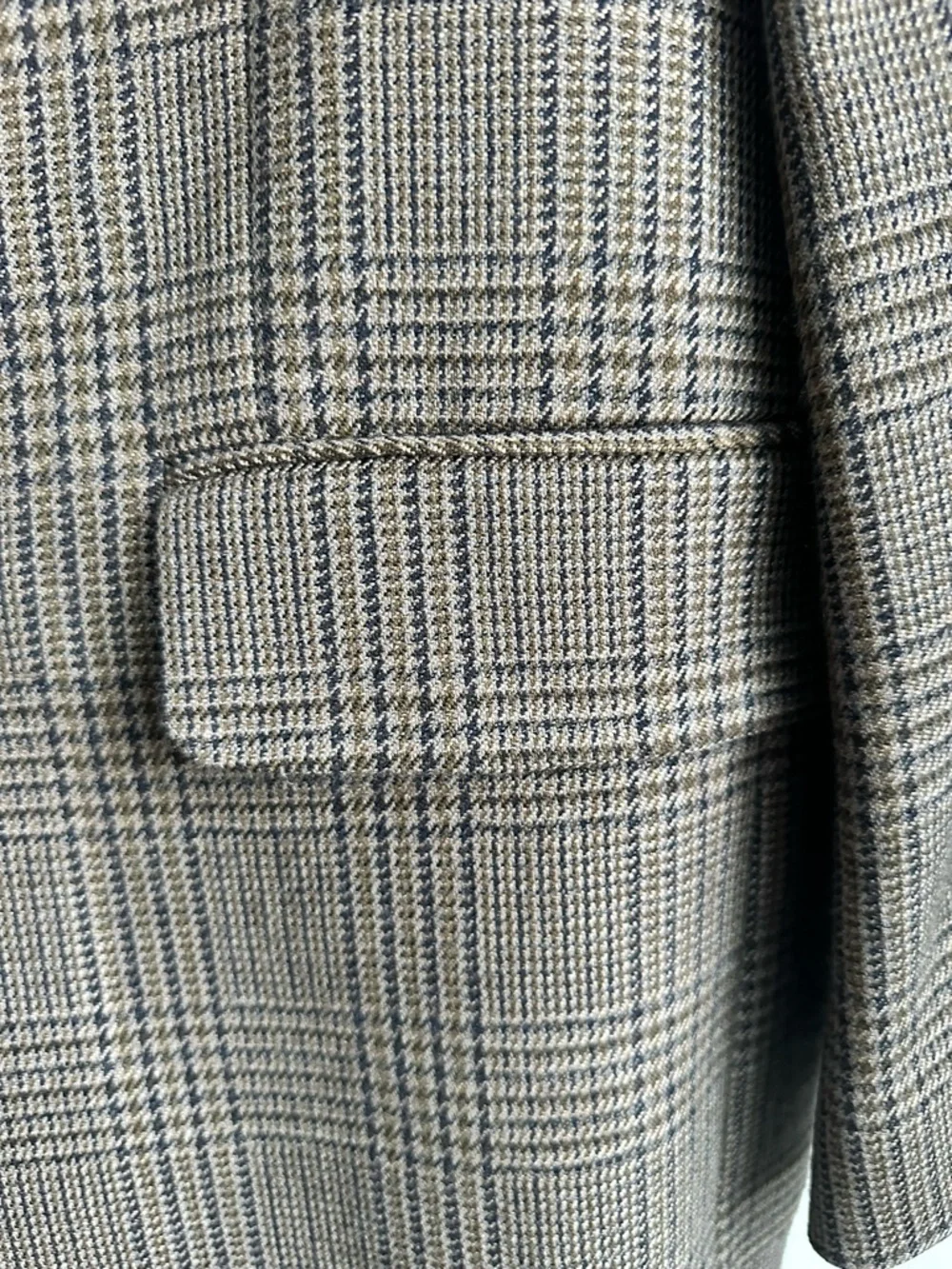 Meeting‎ Street Men’s Plaid Blazer Glen Check 2 Button Sport Coat Classic Fit